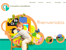 Tablet Screenshot of consultaslogopedicas.com